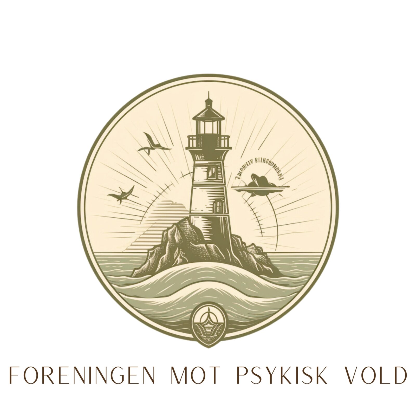 Logo foreningen mot psykisk vold